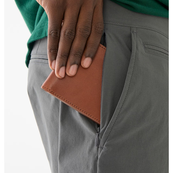 J.Crew 9" Tech Short Coal Gray Stretch UPF 50 Regular Minimalist Mens US 33 - Picture 4 of 14